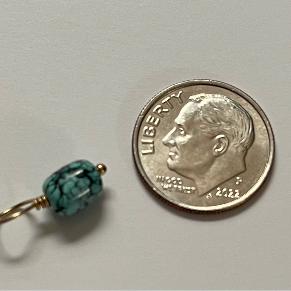 Heather B. Moore Arizona Turquoise Unfaceted Chunk Gemstone - Picture 5 of 5